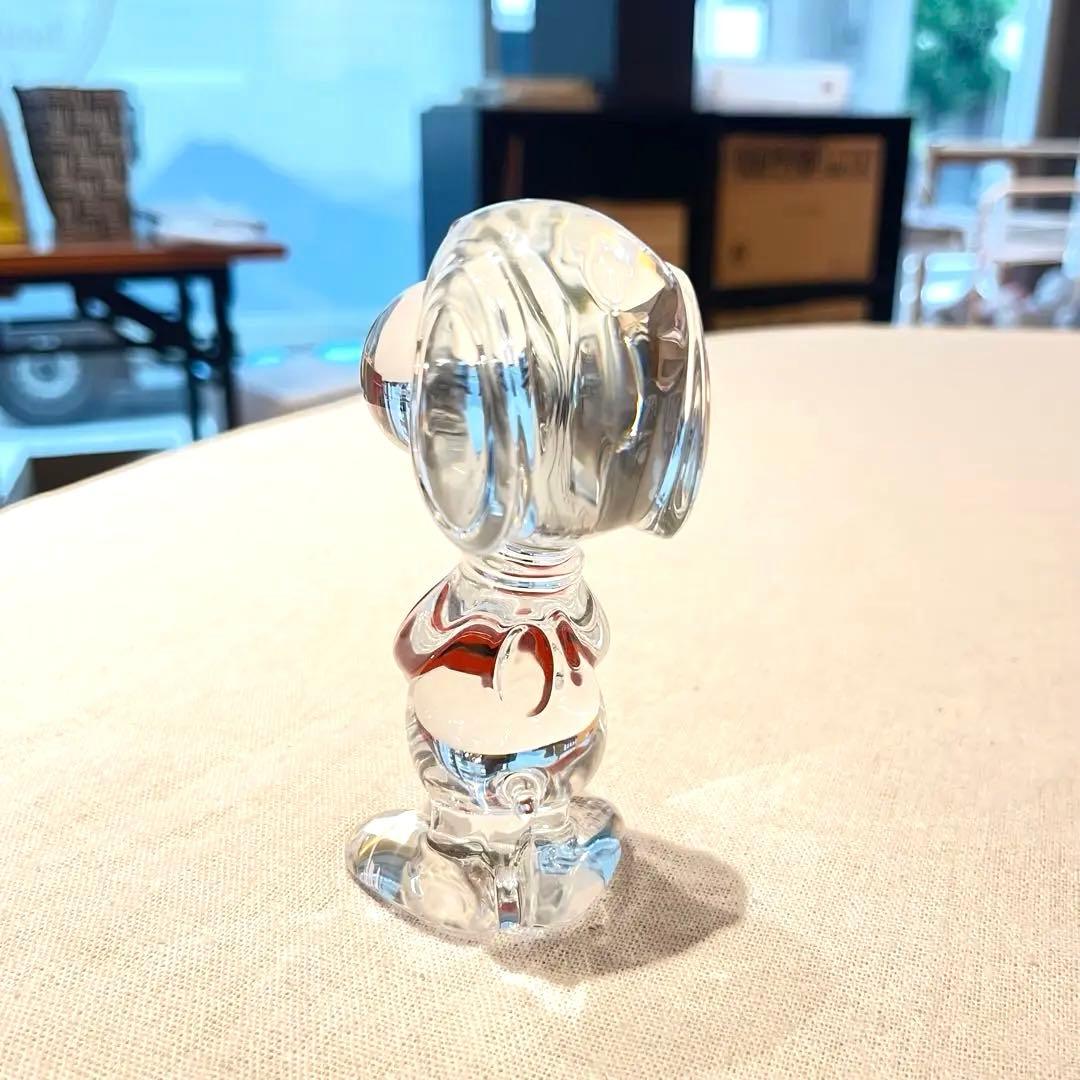 【美品】Baccarat スヌーピー ハート