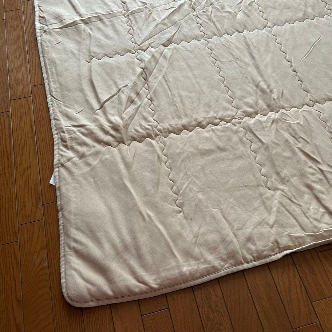 高級ラクダ100% 毛モリリン製キャメル 肌掛け布団 ふとんシングルロング