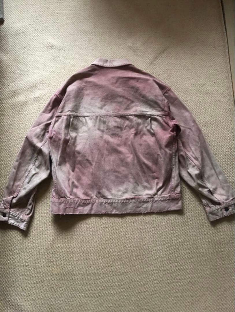 ANCELLMアンセルム　DAMAGE DENIM JACKET type-2