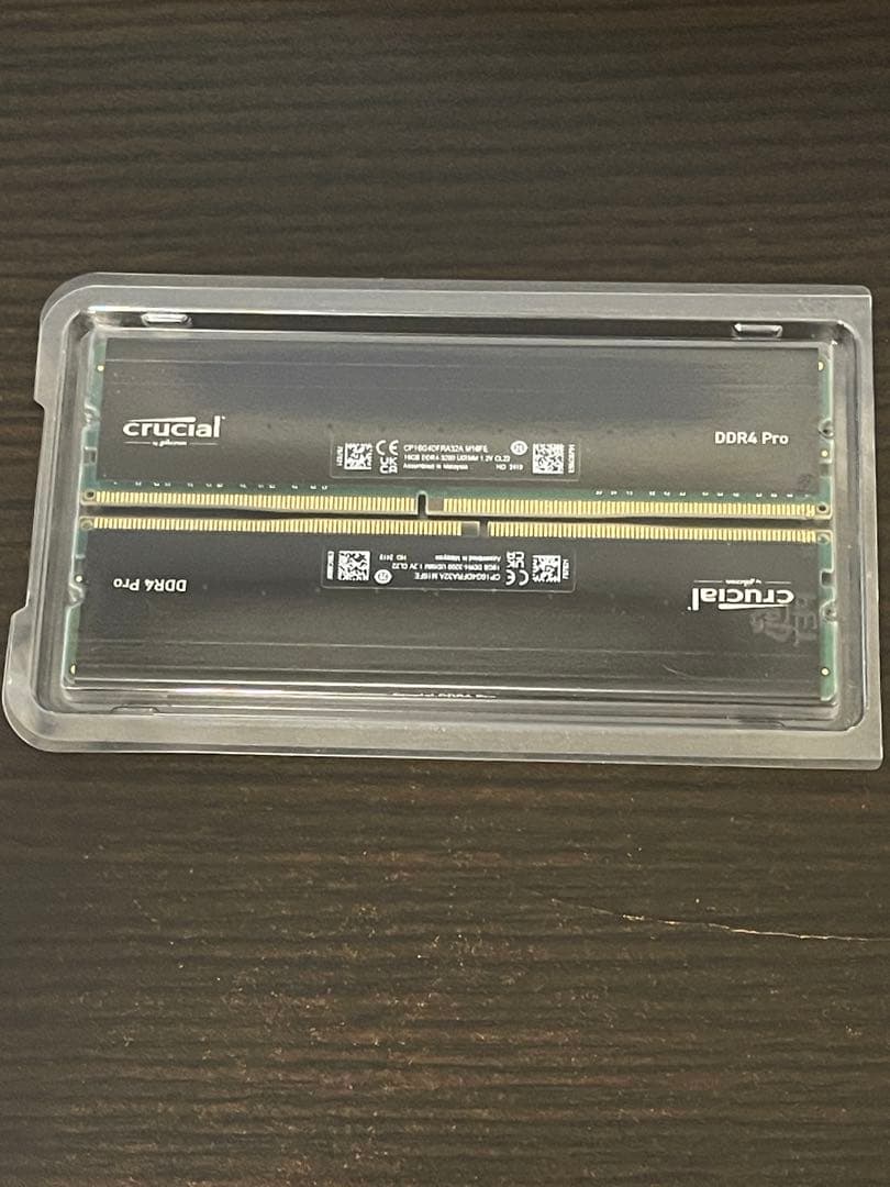 Crucial DDR4 Pro 32GB（16GB×2） 3200MHz