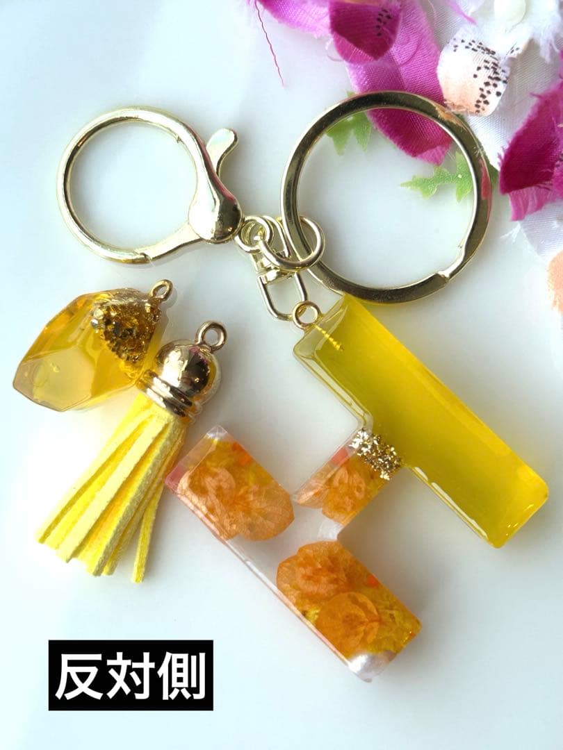 リピ　JOKER様ゴールド専用　イニシャルキーホルダー　ハンドメイド　11点