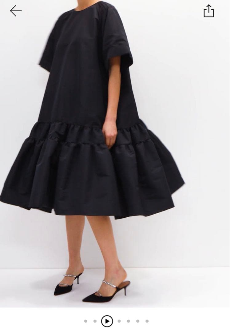 ア*コ様 ROCHASブラックドレス