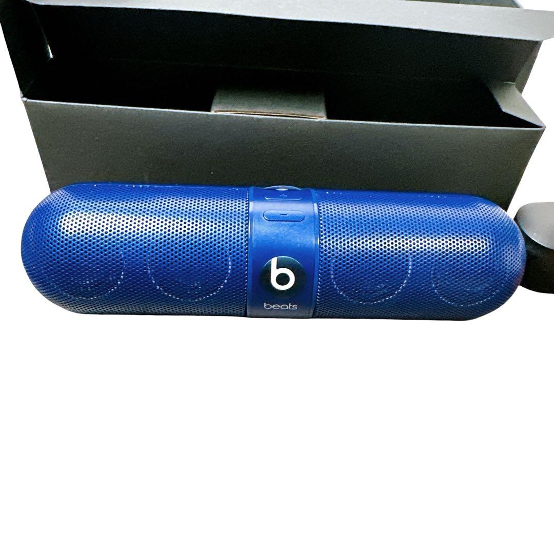 【バッテリー新品交換】beats pill ブルー　スタンドフィギュア