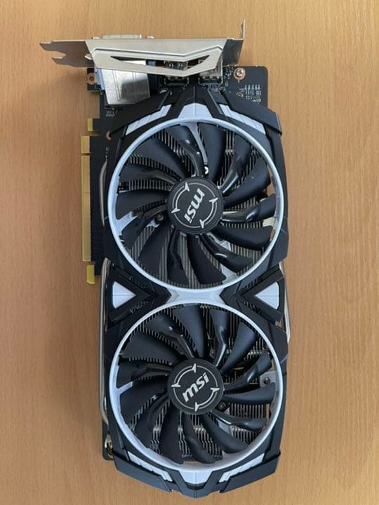 グラフィックボード・グラボ・ビデオカード MSI GeForce GTX 1060 ARMOR 3G OCV1