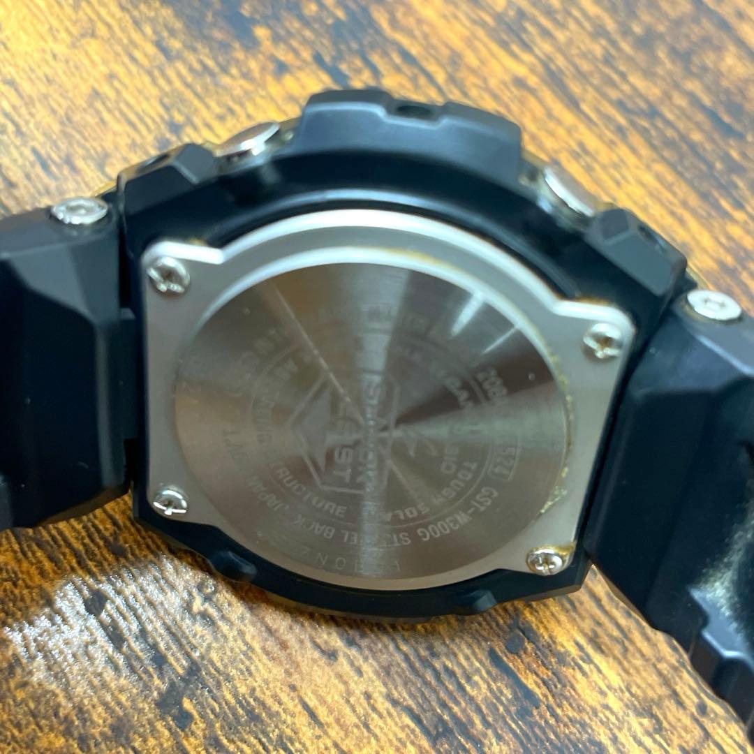 G-SHOCK GST-W300G-1A9JF 稼働