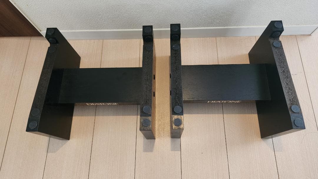 DIATONE スピーカースタンド(ペア) ブラック