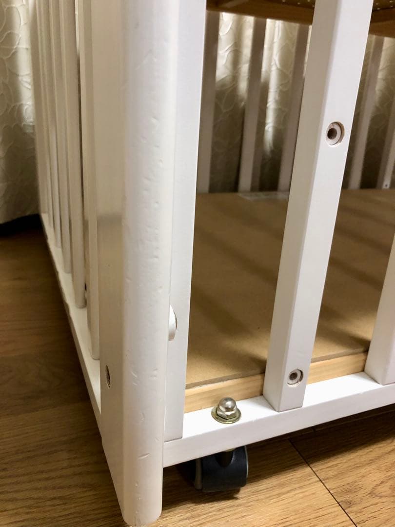 ミニベビーベッド　カトージ　ホワイト　60×90