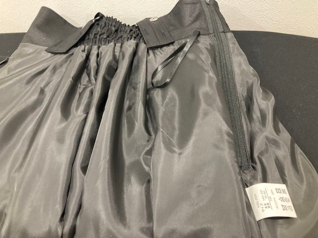 CHOPIN/ELLE en noir/150cmブラック卒服/ネクタイ/フレア