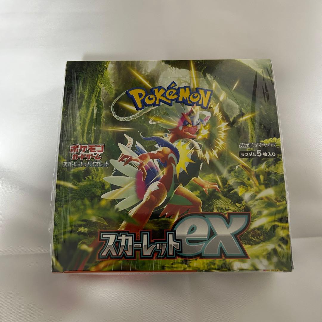 【未開封・シュリンク付】スカーレットexボックス　ポケモンカードゲーム　1BOX