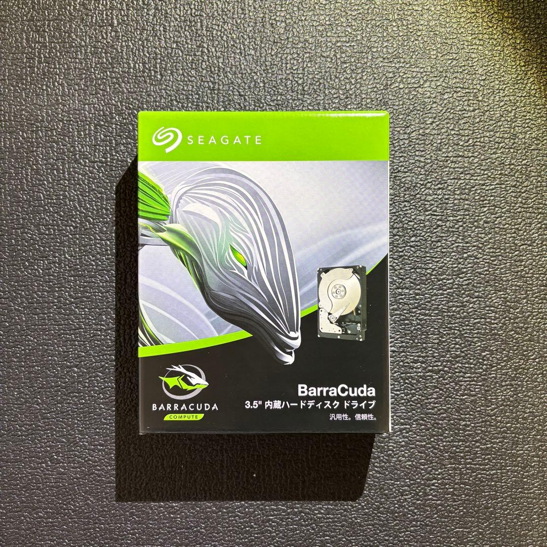 【新品未使用】Seagate Barracuda 3.5インチ HDD 8TB
