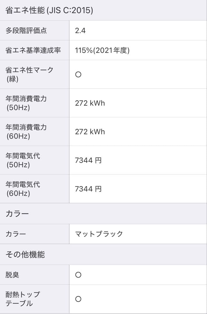 Panasonic冷蔵庫 180L NR-B18C1-K 2024年製