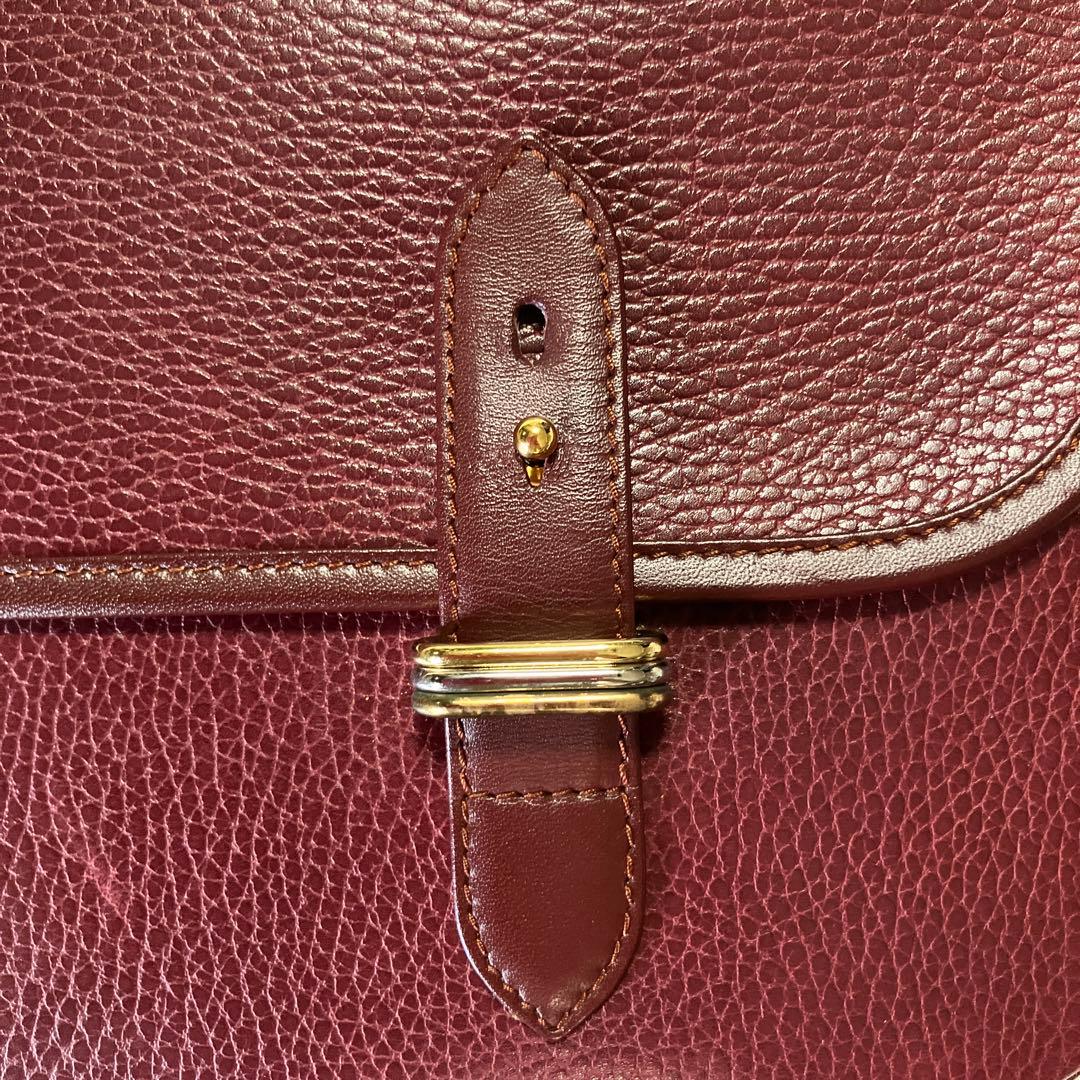 カルティエ　保証カード付き　書類バッグ　ビンテージ品