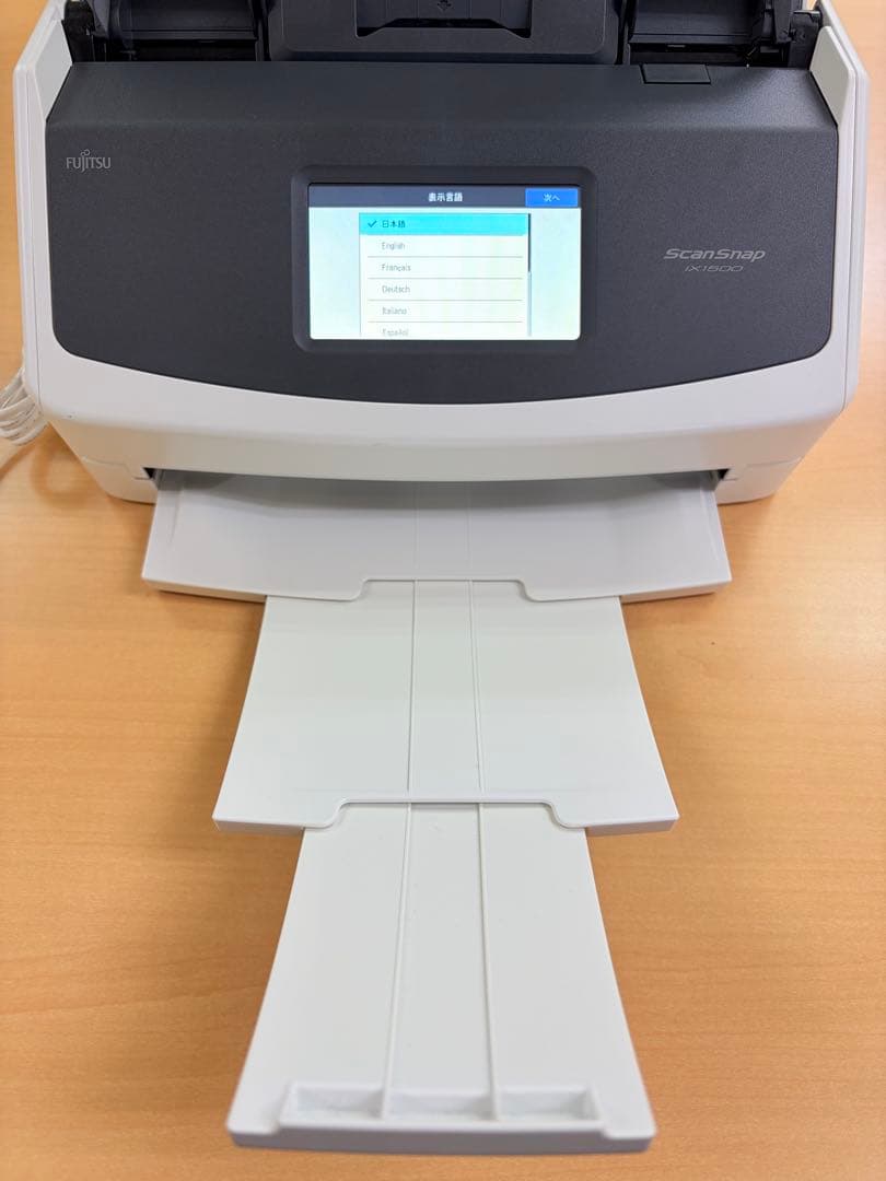 【美品】Fujitsu ScanSnap ix1500ドキュメントスキャナー