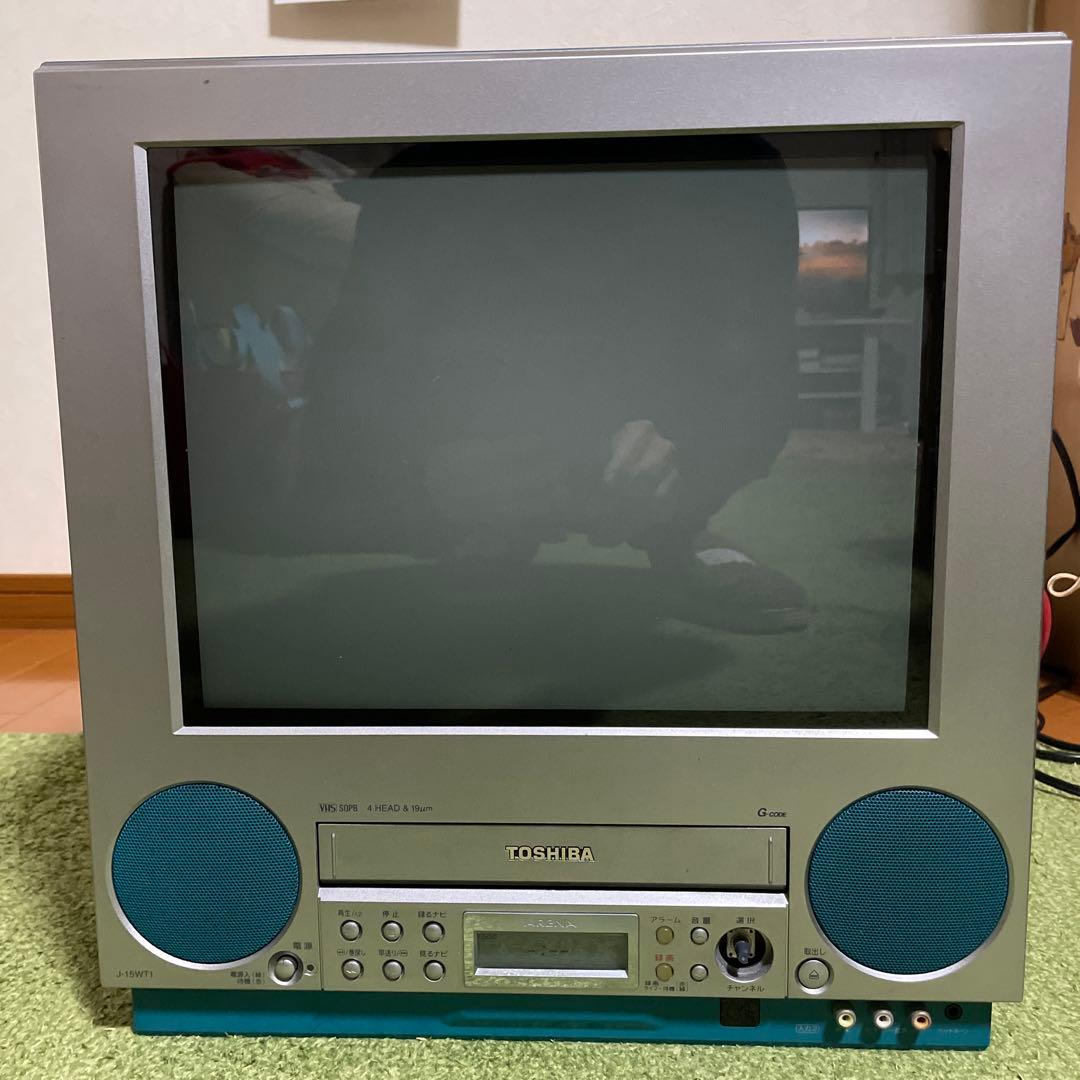 TOSHIBA東芝テレビデオ J-15WT1 VHS