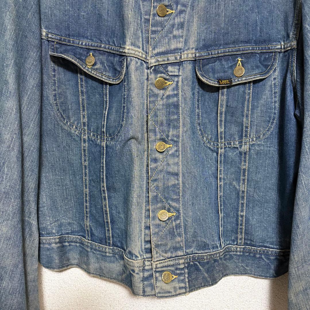 70s Lee 101J デニムジャケット 46 リー　ビッグサイズ USA