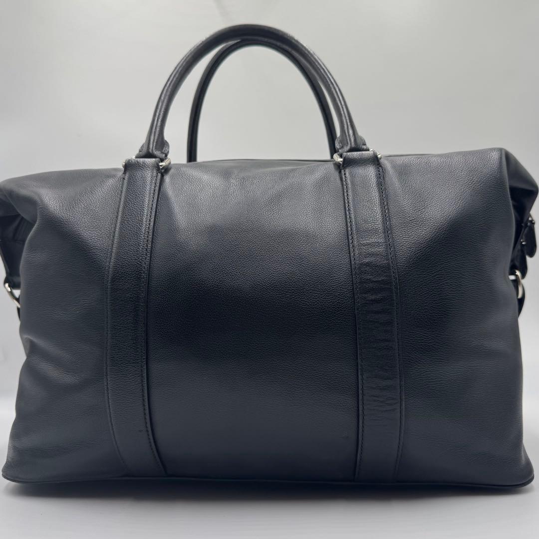 美品✨コーチ ボストンバッグ 2way 旅行 大容量 レザー ブラック