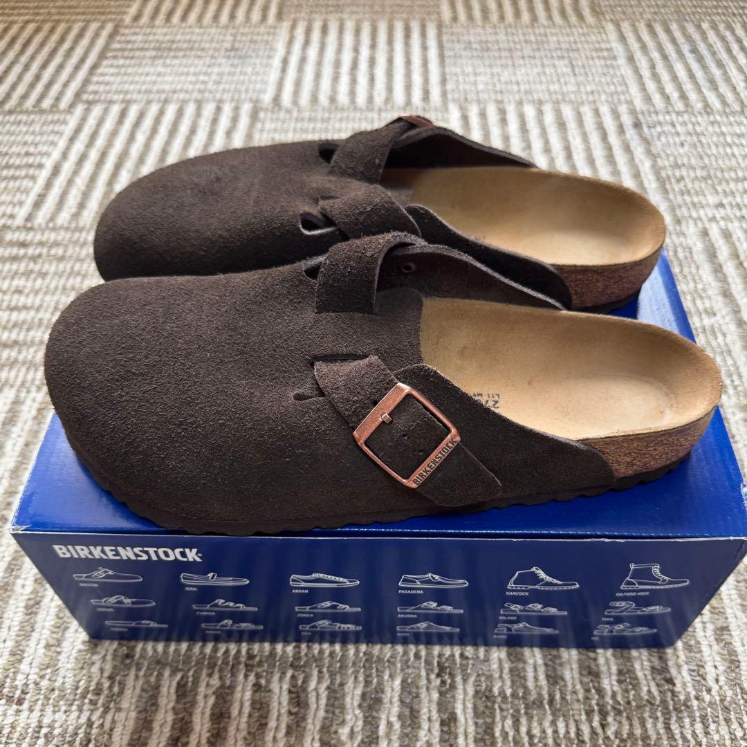 靴 BIRKENSTOCK Boston Mocha Regular 42