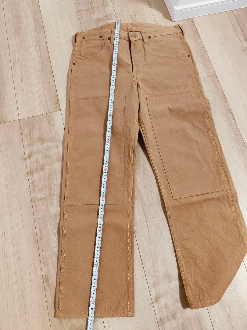 Deluxeware DX602A ワークパンツ W34 L36 ベージュ