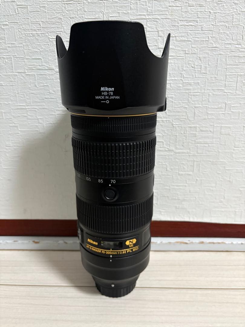デジタルカメラ NikonAF-S NIKKOR70-200mm f/2.8E FL ED VR