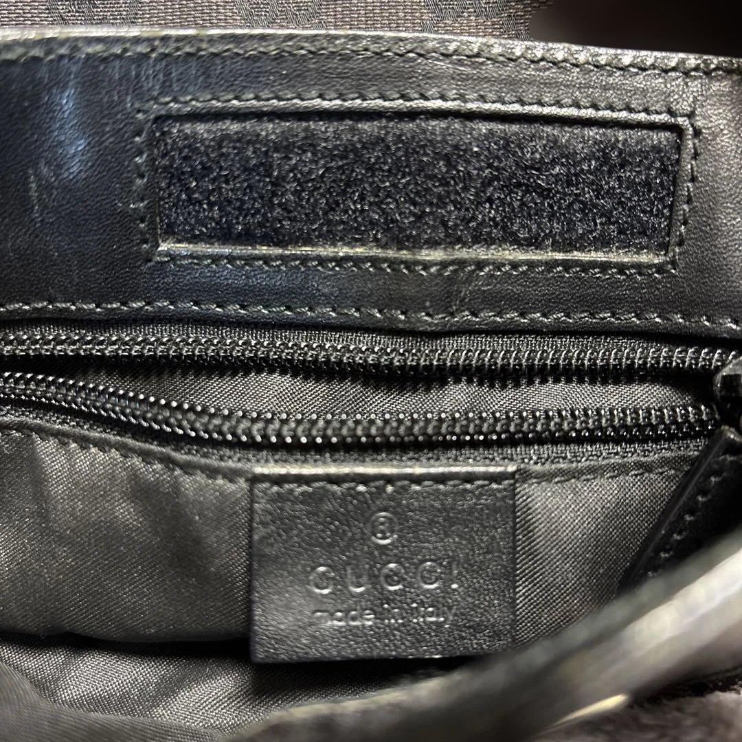 t*n様 Gucci GGパターン ショルダーバッグ ブラック