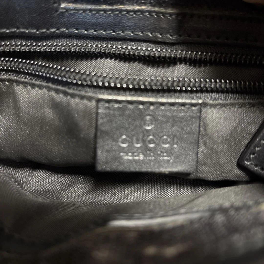 t*n様 Gucci GGパターン ショルダーバッグ ブラック