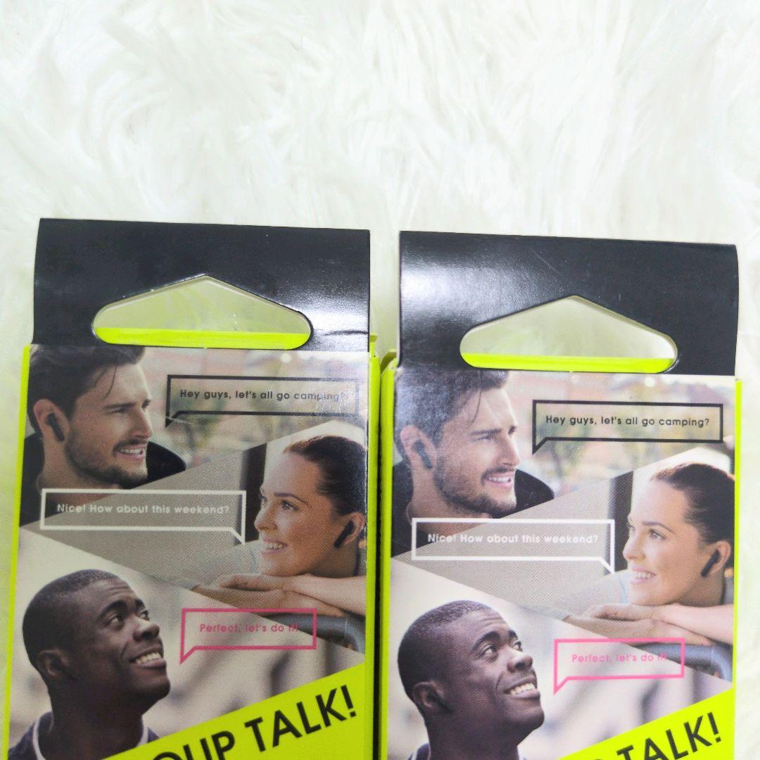 【新品2個セット】 BONX mini bluetoothイヤホン ブラック