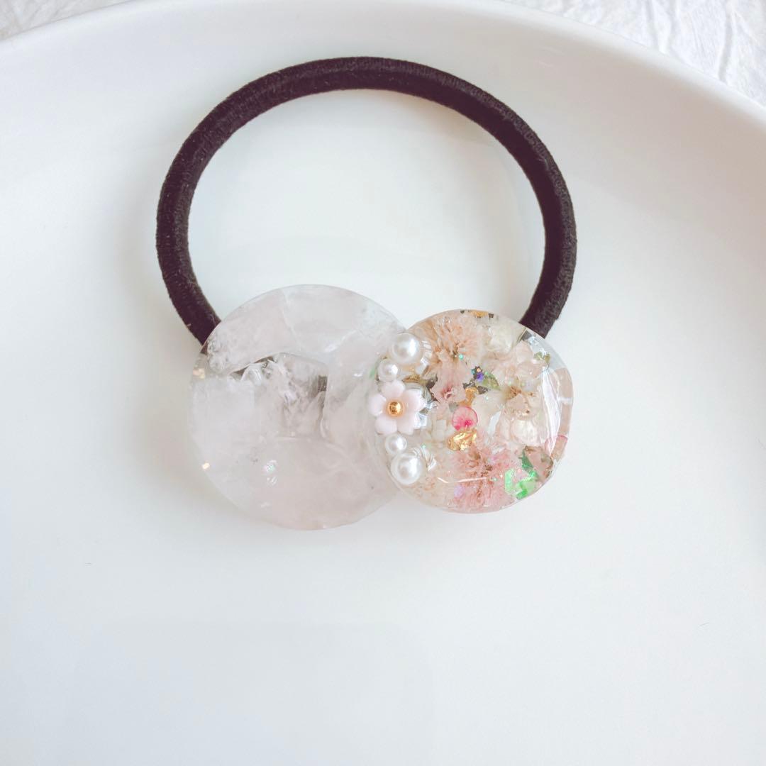 ようよページ　レジンヘアゴム 7点