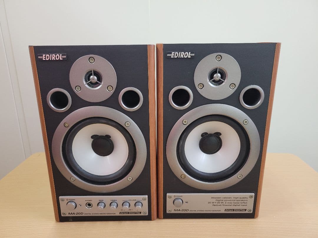 Roland Edirol MA-20D パワードモニタースピーカー 動作良好