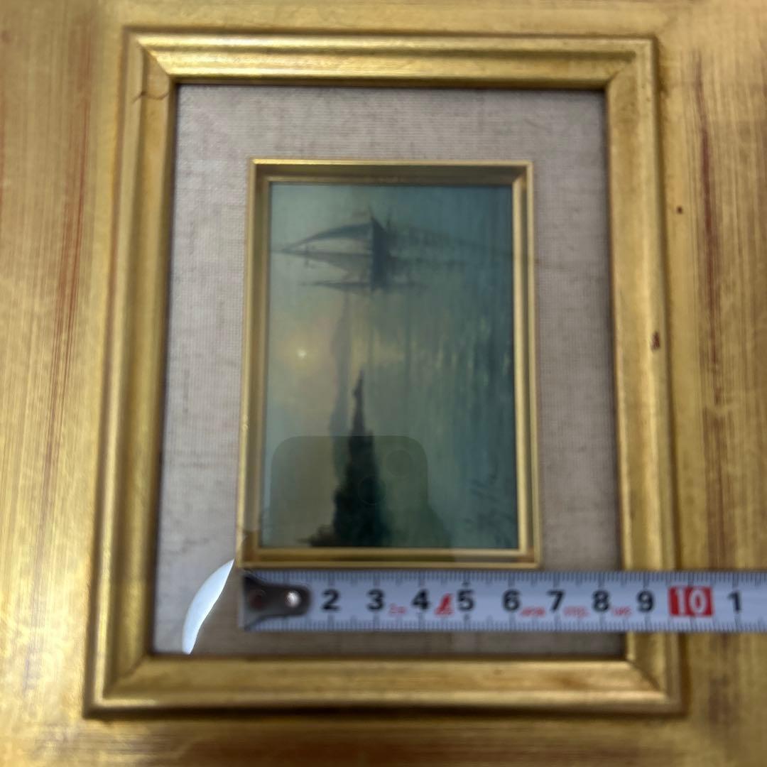 現代東ヨーロッパ絵画　アドリア海のタベ