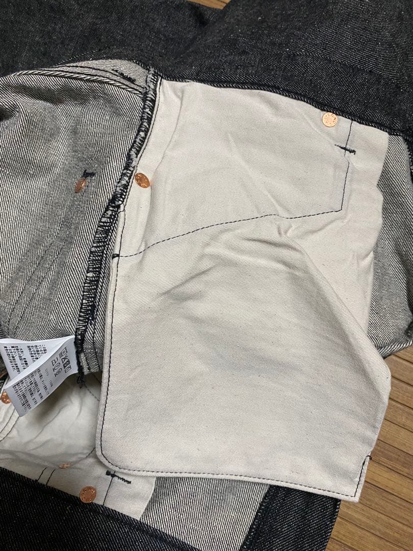 GOLD ゴールド 東洋エンタープライズ 14oz. ブラック ワイドデニム