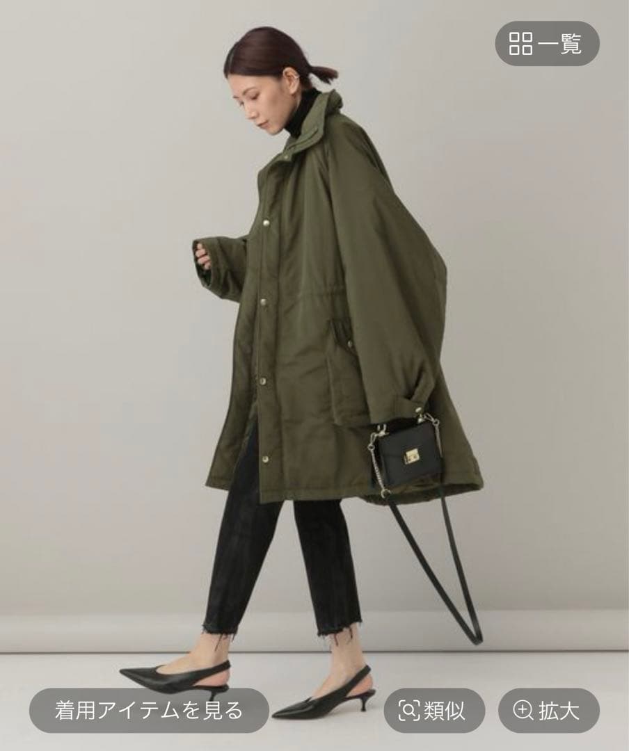 カレンソロジー　即完スウェーディッシュモッズコート