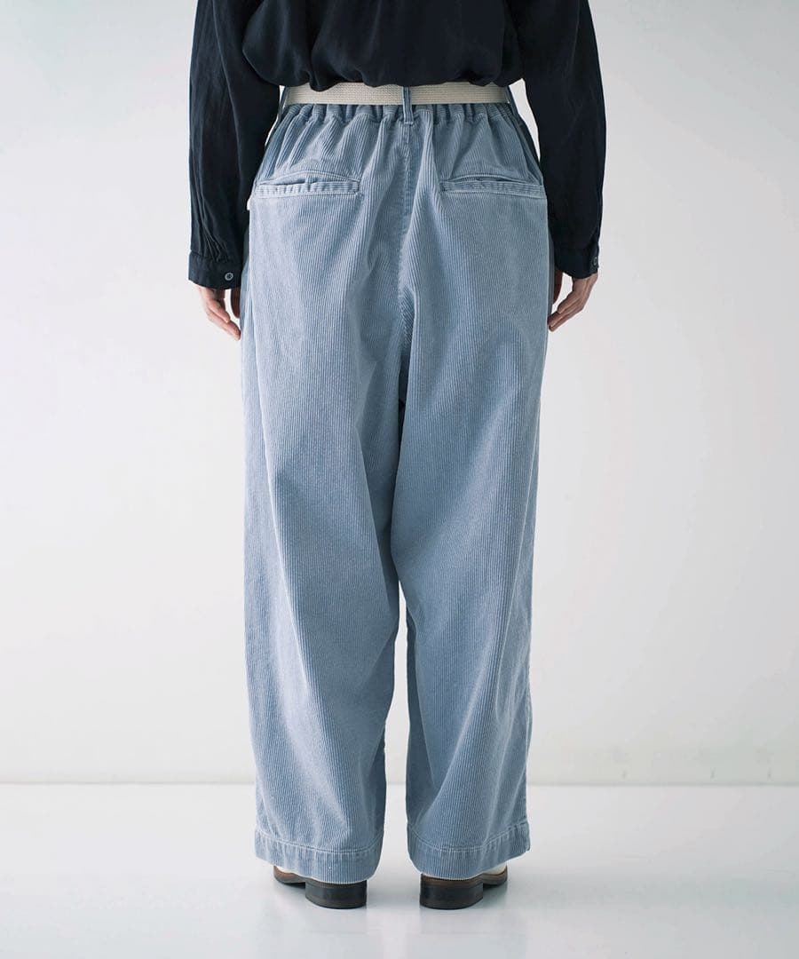 nest Robe コーデュロイフロントポケットパンツ ライトブルー