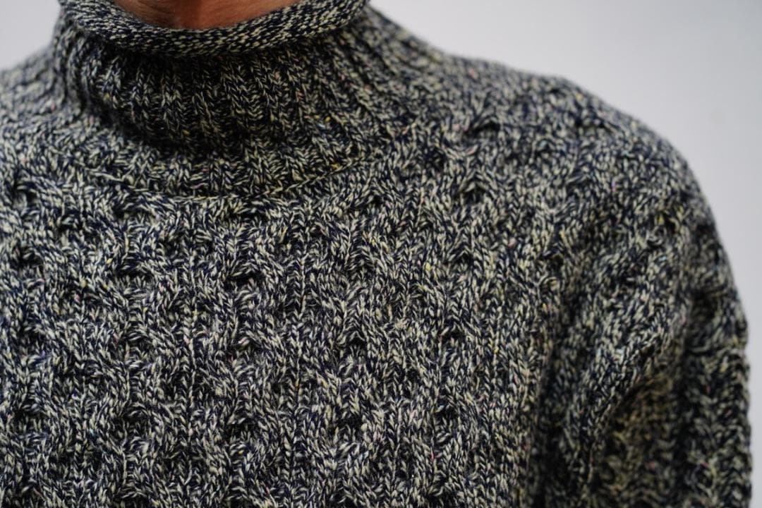 julien david ハイネック ウールニット セーター カシミア