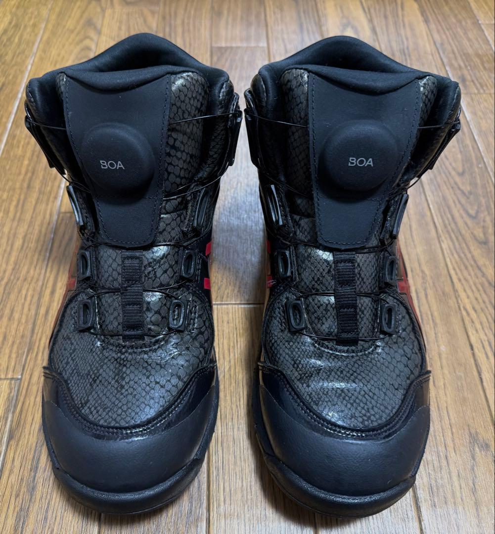 アシックス 安全靴 ウィンジョブ CP304 BLK EDITION 25cm