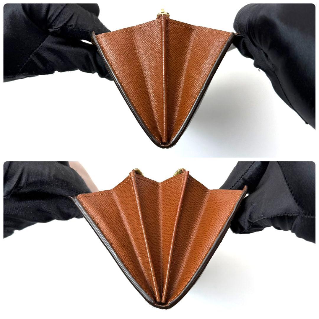 美品 ルイヴィトン モノグラム ポルトフォイユ サラ 10カード 茶色 財布 .