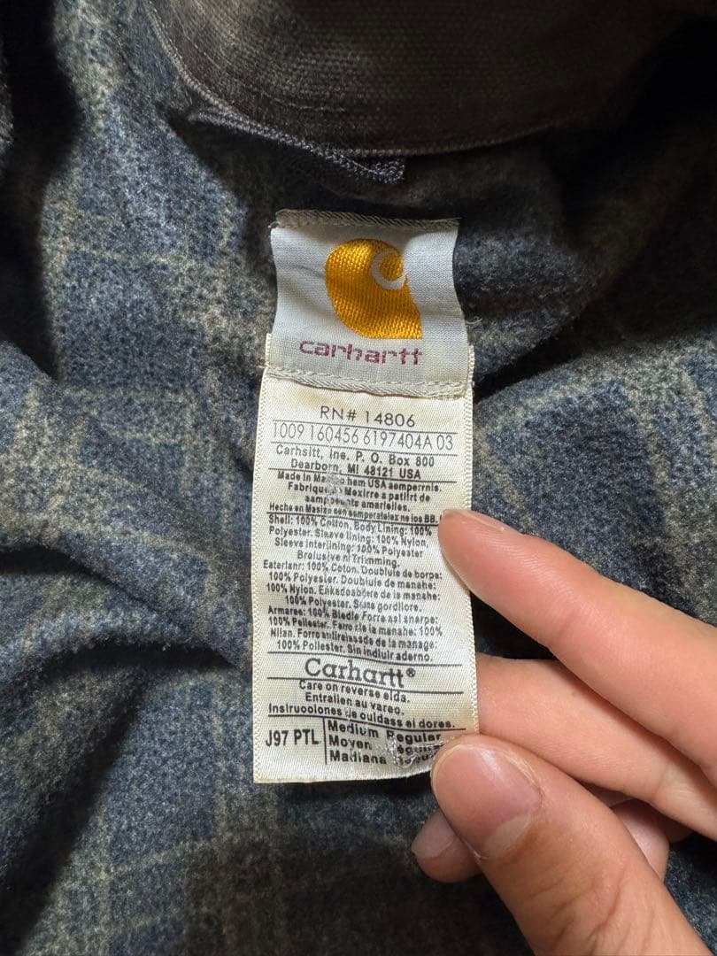 Carhartt デトロイトジャケットJ97 PTL size M