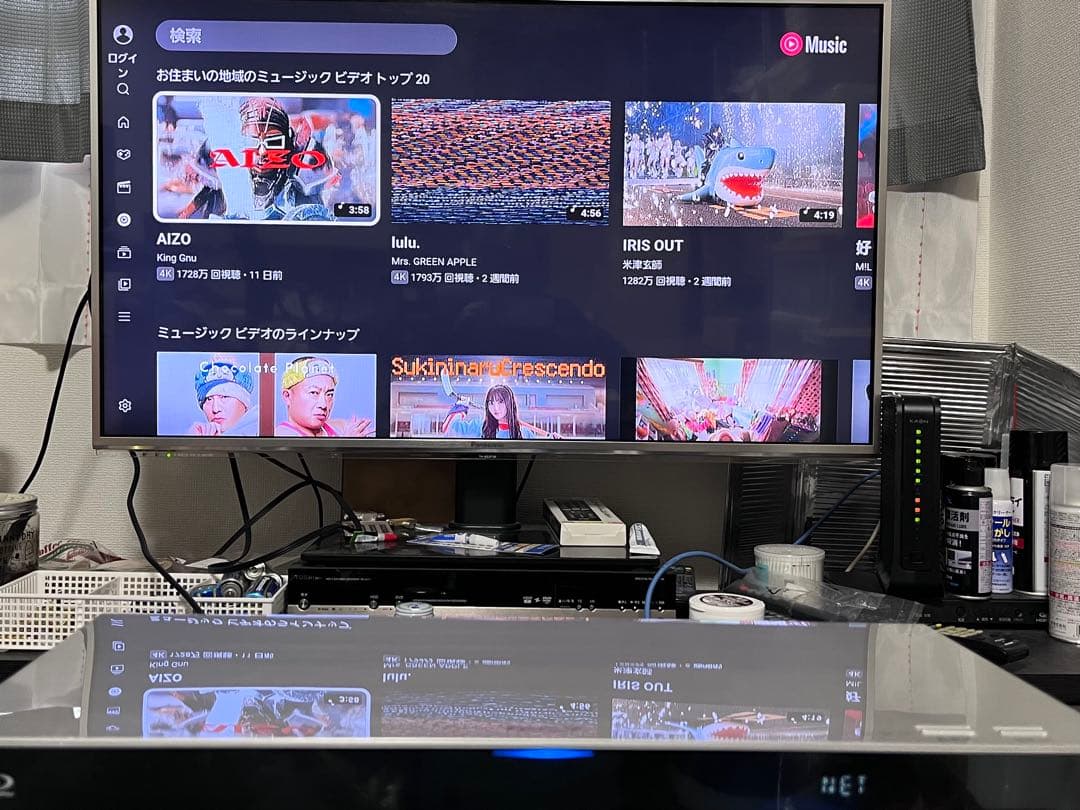 4K ハイレゾ　パナソニック　ブルーレイプレイヤー　DMP-BDT330