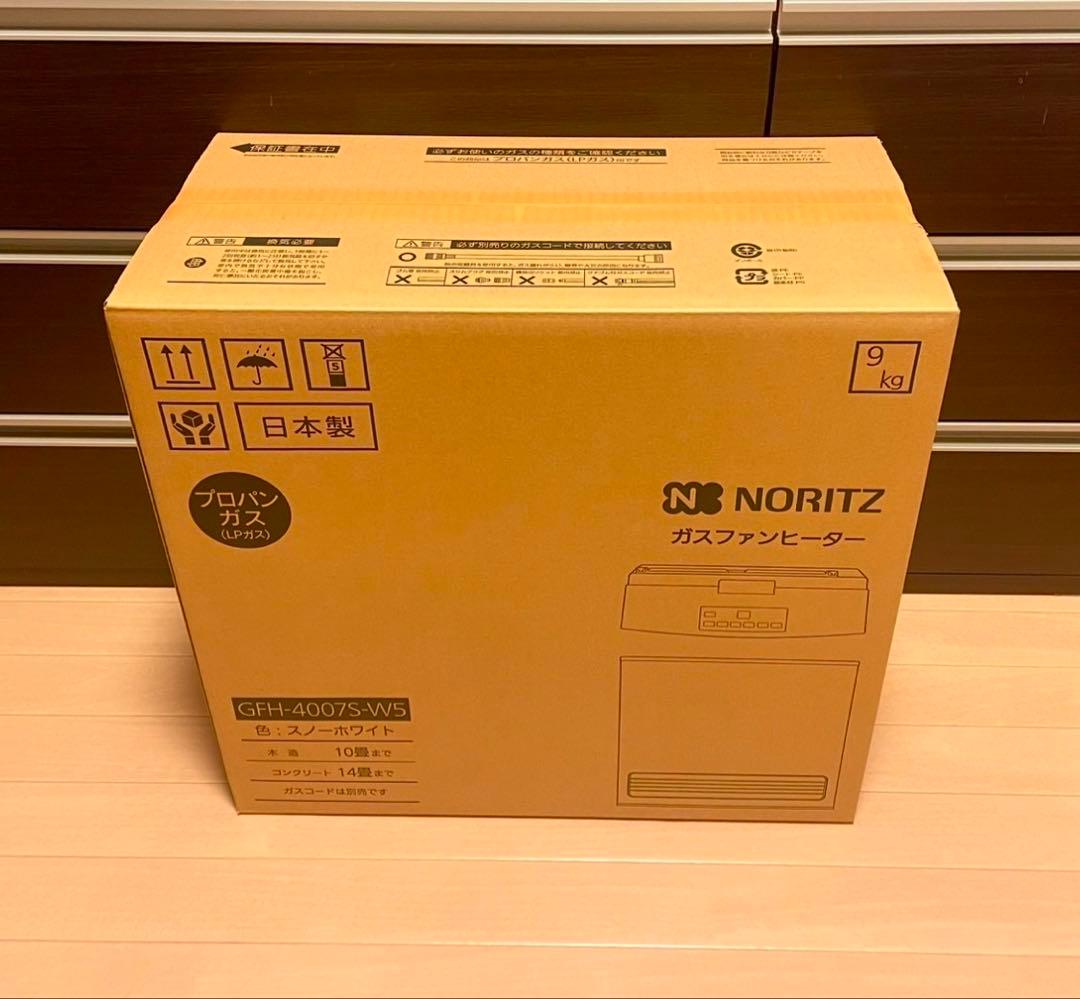 GFH-4007S-W5 LPG ノーリツ/ガスファンヒーター/プロパン