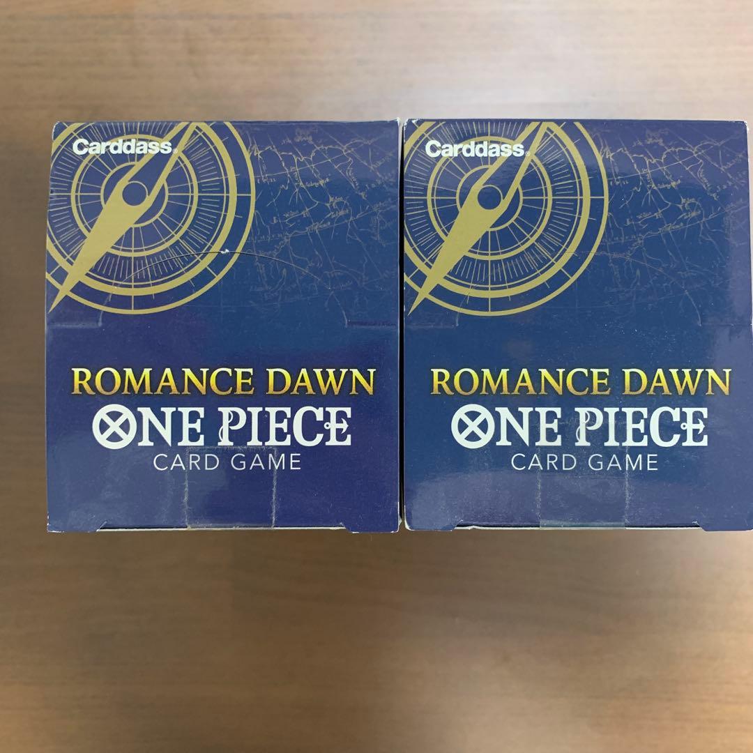 ROMANCE DAWN ONE PIECE CARD GAME 2個セット