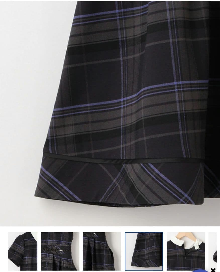 美品卒服ポンポネットジュニア　ジャケット&ワンピースセット