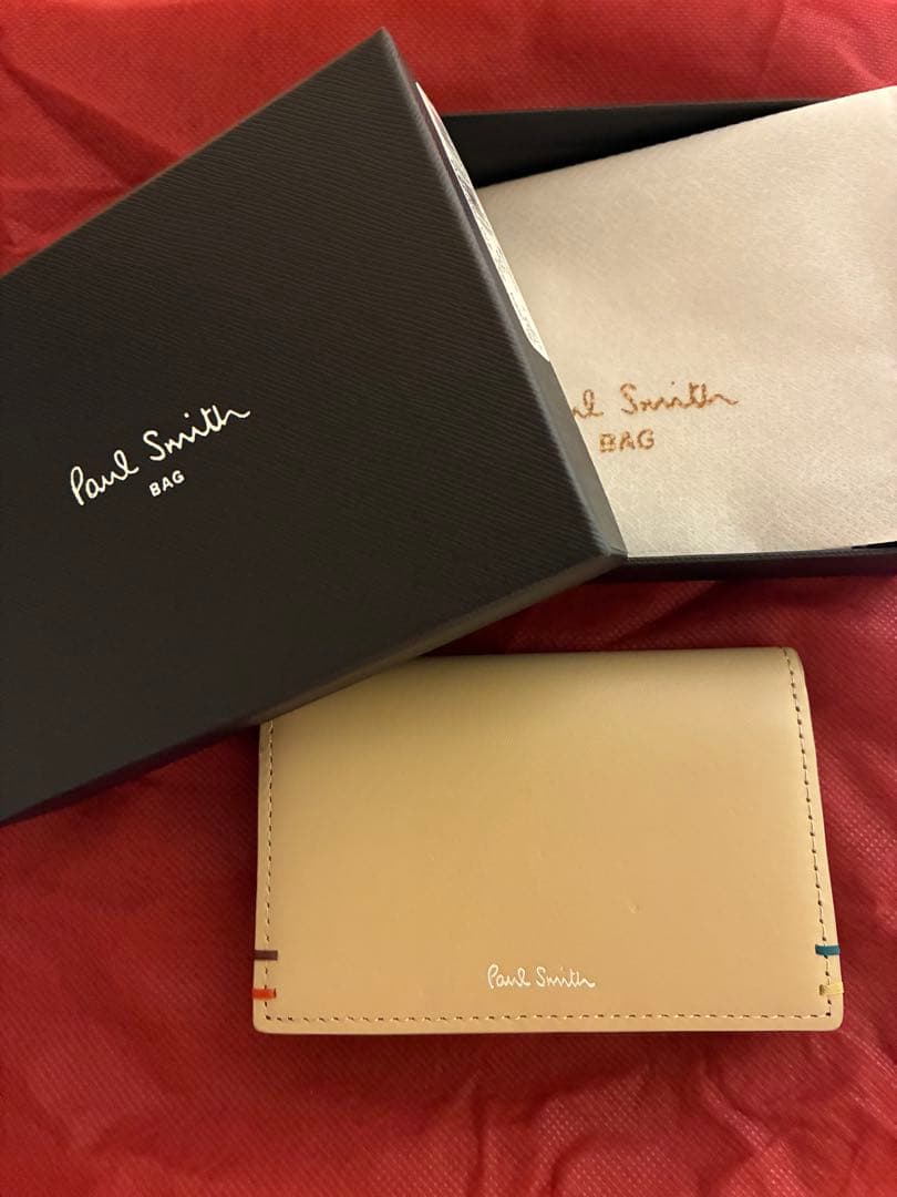 Paul Smith 名刺入れ ベージュ
