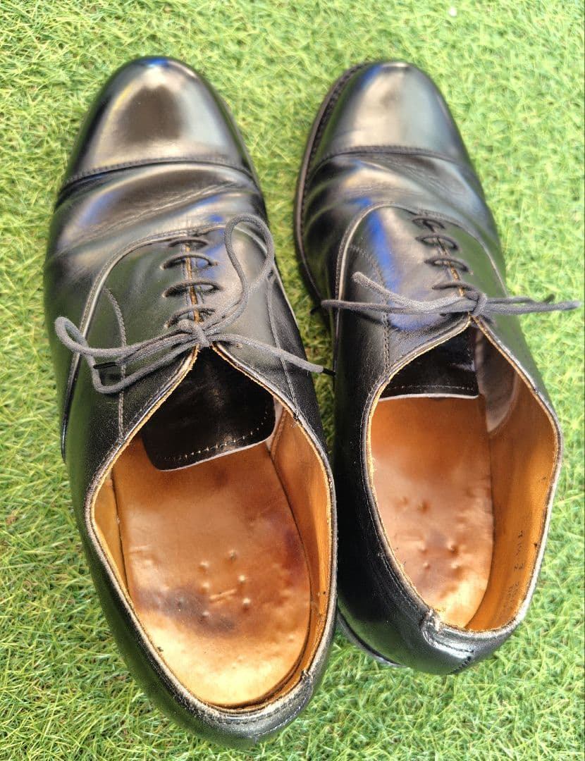 【再値下】アメリカ軍　内羽根式　サービスシューズ 　US NAVY ARMY