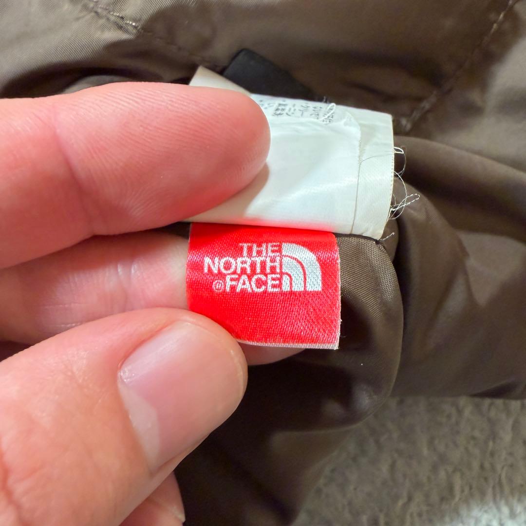 ザノースフェイス　ヌプシ　ダウンベスト　センターロゴ　ブラウン　700フィル