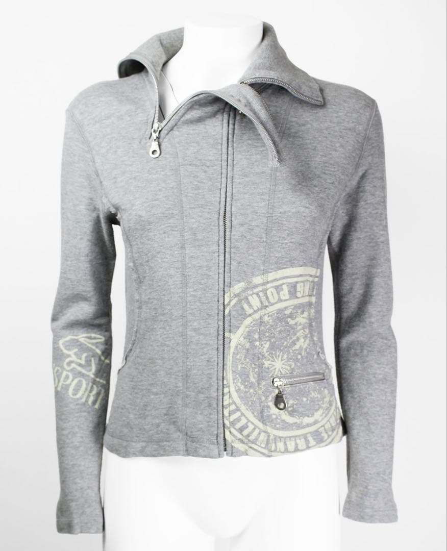 ISSEY MIYAKE ダブル ジップアップ パーカー