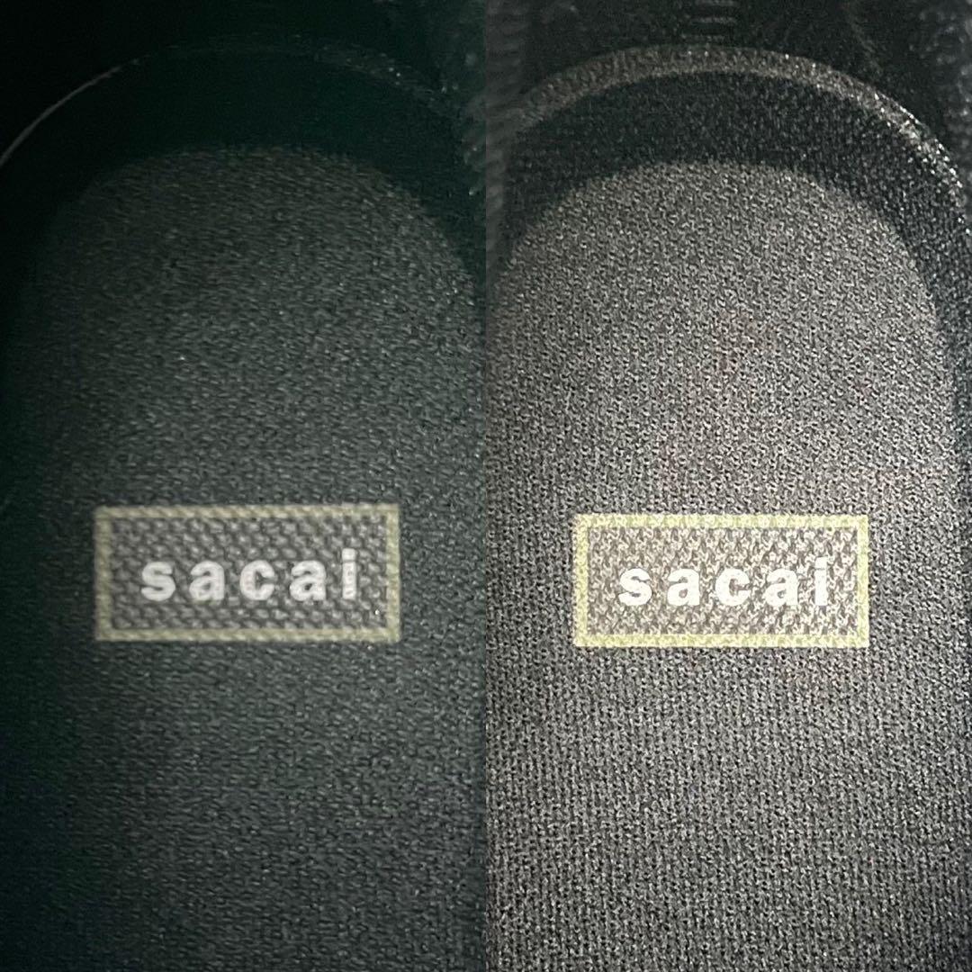 新品 箱 タグ付 2025✨sacai Rubber Boots バックジップ