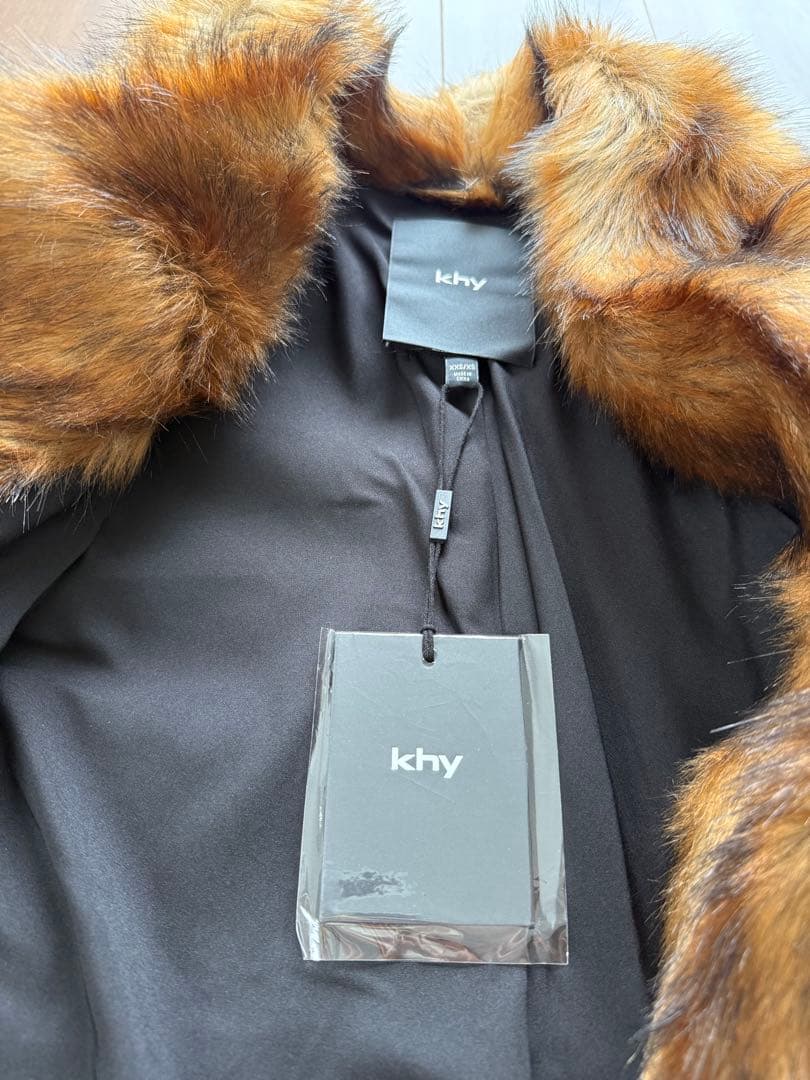 【khy完売サイズ】khy faux fur coat