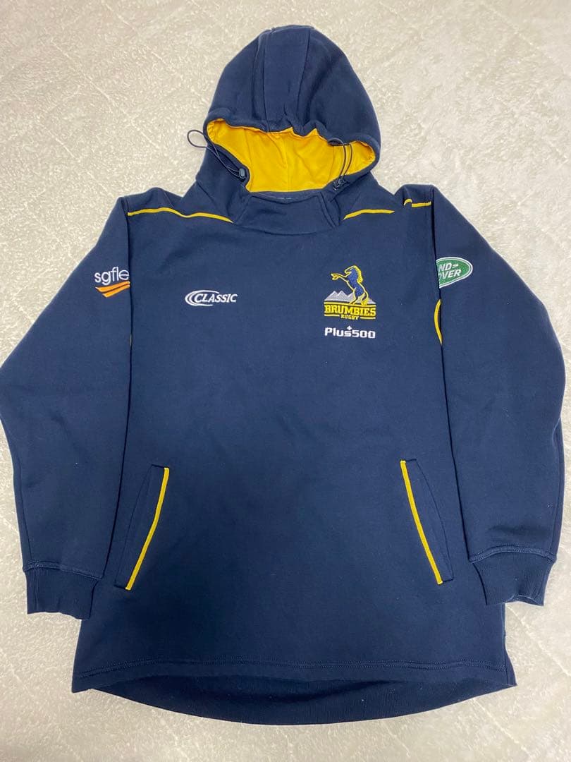 Classic Brumbies Hoodie ネイビー/オレンジ　サイズM