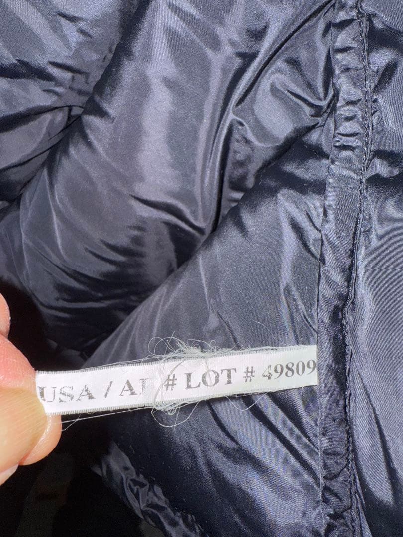 ryuTheNorthFace ロングダウンコート 黒　600フィルパワー