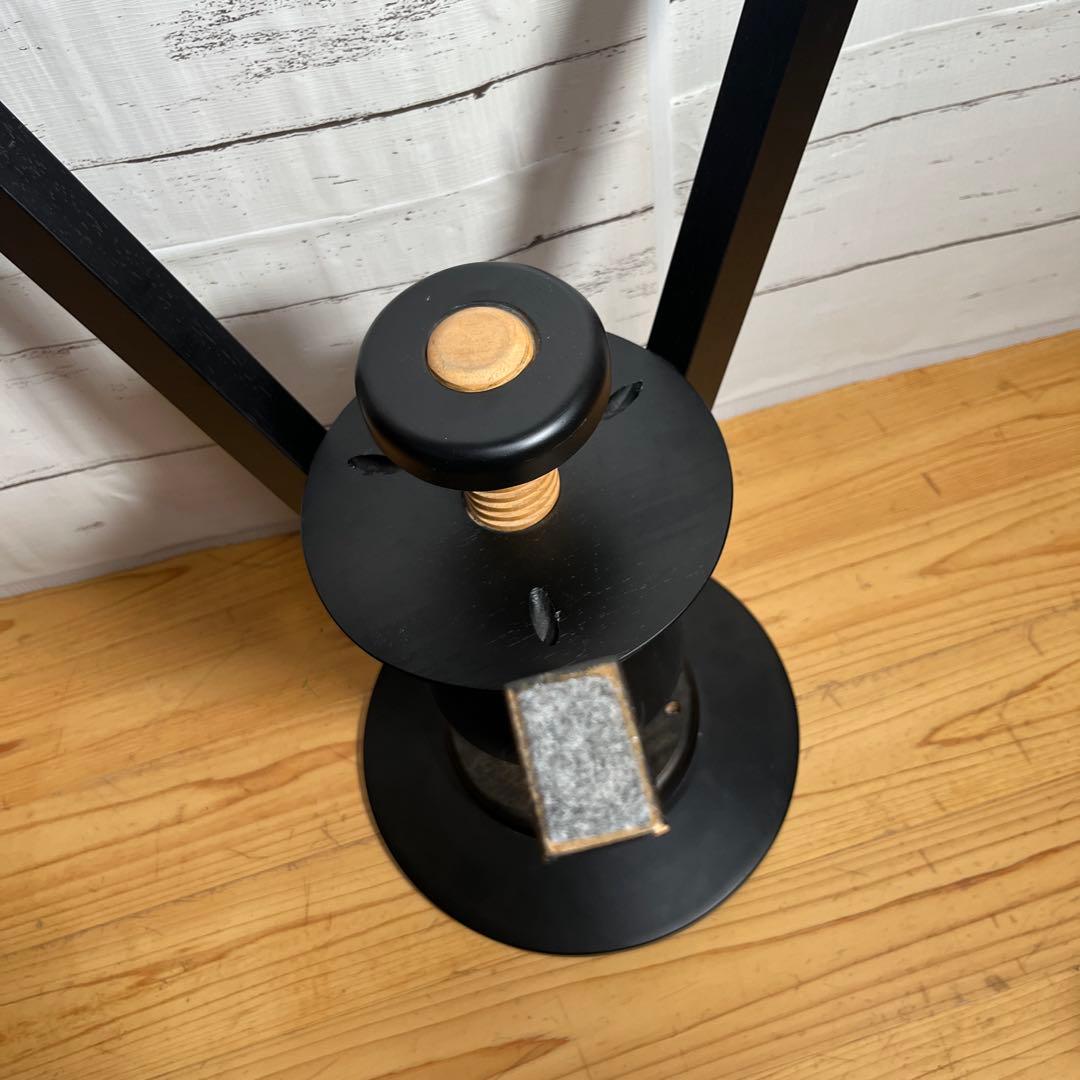 広松木工　LUME スツール　回転式　サイドテーブル　ミニクッション