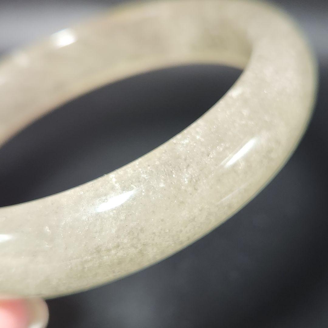 激レア！【新品】天然リビアングラス バングル ★ 安心の鑑別つき